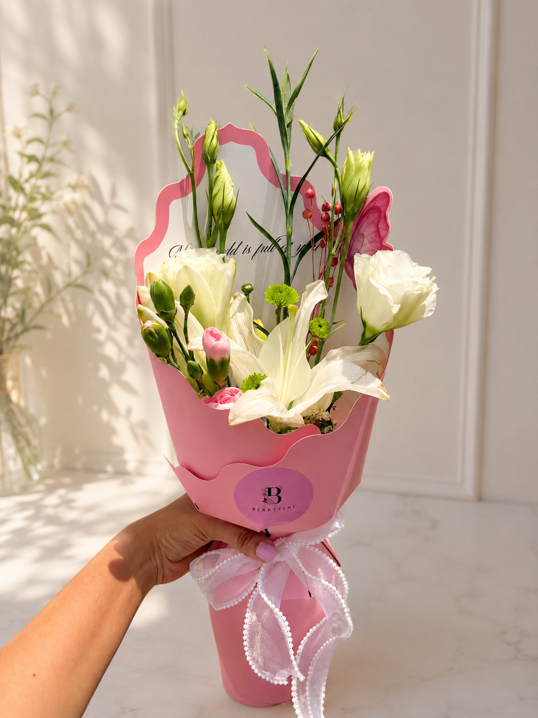 Pink Poetry Bouquet
